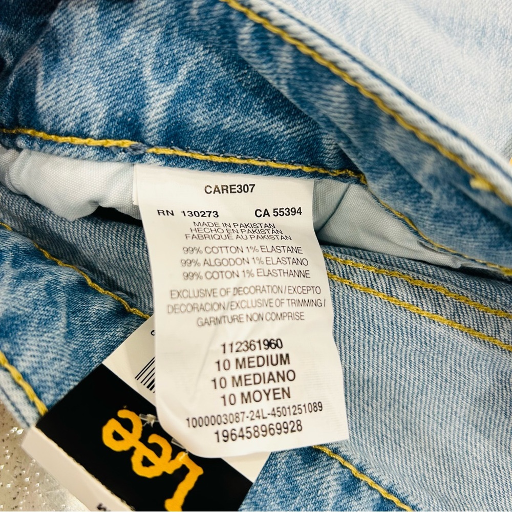 Lee Legendary New Love Denim Shorts Mid Rise Women’s Size 10 Medium, 5” Inseam - Picture 7 of 15